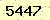 請輸入此驗證碼 : 5447
