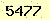 請輸入此驗證碼 : 5477