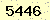 請輸入此驗證碼 : 5446
