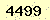 請輸入此驗證碼 : 4499