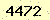 請輸入此驗證碼 : 4472