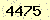 請輸入此驗證碼 : 4475