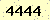 請輸入此驗證碼 : 4444