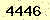 請輸入此驗證碼 : 4446
