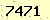 請輸入此驗證碼 : 7471