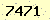 請輸入此驗證碼 : 7471