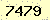 請輸入此驗證碼 : 7479