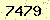 請輸入此驗證碼 : 7479