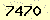 請輸入此驗證碼 : 7470