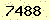 請輸入此驗證碼 : 7488