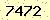 請輸入此驗證碼 : 7472