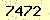 請輸入此驗證碼 : 7472