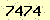 請輸入此驗證碼 : 7474