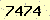 請輸入此驗證碼 : 7474