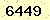 請輸入此驗證碼 : 6449