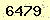 請輸入此驗證碼 : 6479