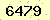 請輸入此驗證碼 : 6479