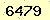 請輸入此驗證碼 : 6479