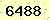 請輸入此驗證碼 : 6488