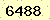 請輸入此驗證碼 : 6488