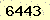 請輸入此驗證碼 : 6443