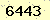 請輸入此驗證碼 : 6443