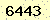 請輸入此驗證碼 : 6443