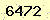 請輸入此驗證碼 : 6472