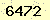 請輸入此驗證碼 : 6472