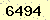 請輸入此驗證碼 : 6494