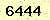 請輸入此驗證碼 : 6444
