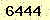 請輸入此驗證碼 : 6444