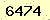 請輸入此驗證碼 : 6474