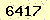 請輸入此驗證碼 : 6417