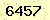 請輸入此驗證碼 : 6457
