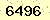 請輸入此驗證碼 : 6496
