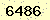 請輸入此驗證碼 : 6486
