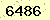 請輸入此驗證碼 : 6486