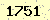請輸入此驗證碼 : 1751