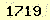 請輸入此驗證碼 : 1719