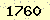 請輸入此驗證碼 : 1760