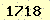 請輸入此驗證碼 : 1718