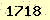 請輸入此驗證碼 : 1718