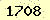 請輸入此驗證碼 : 1708