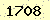請輸入此驗證碼 : 1708