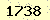 請輸入此驗證碼 : 1738