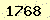 請輸入此驗證碼 : 1768