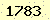 請輸入此驗證碼 : 1783