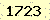 請輸入此驗證碼 : 1723