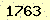 請輸入此驗證碼 : 1763